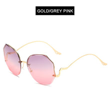 Load image into Gallery viewer, HOOBAN Brand Designer Oversize Polygon Sunglasses Women Sexy Irregular Big Sun Glasses For Ladies Gradient Eyewear UV400