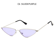 Load image into Gallery viewer, HOOBAN Classic Cat Eye Sunglasses Women Cute Sexy Small Cateye Sun Glasses For Ladies 9 Colors Shades Eyeglasses UV400