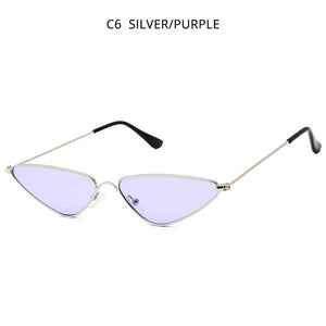 HOOBAN Classic Cat Eye Sunglasses Women Cute Sexy Small Cateye Sun Glasses For Ladies 9 Colors Shades Eyeglasses UV400
