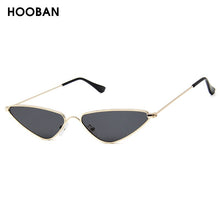 Load image into Gallery viewer, HOOBAN Classic Cat Eye Sunglasses Women Cute Sexy Small Cateye Sun Glasses For Ladies 9 Colors Shades Eyeglasses UV400