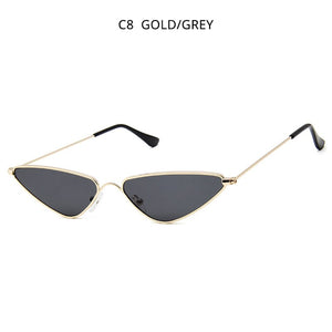 HOOBAN Classic Cat Eye Sunglasses Women Cute Sexy Small Cateye Sun Glasses For Ladies 9 Colors Shades Eyeglasses UV400