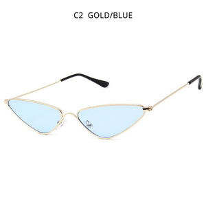 HOOBAN Classic Cat Eye Sunglasses Women Cute Sexy Small Cateye Sun Glasses For Ladies 9 Colors Shades Eyeglasses UV400
