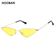 Load image into Gallery viewer, HOOBAN Classic Cat Eye Sunglasses Women Cute Sexy Small Cateye Sun Glasses For Ladies 9 Colors Shades Eyeglasses UV400