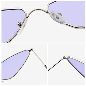 HOOBAN Classic Cat Eye Sunglasses Women Cute Sexy Small Cateye Sun Glasses For Ladies 9 Colors Shades Eyeglasses UV400