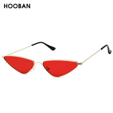 Load image into Gallery viewer, HOOBAN Classic Cat Eye Sunglasses Women Cute Sexy Small Cateye Sun Glasses For Ladies 9 Colors Shades Eyeglasses UV400