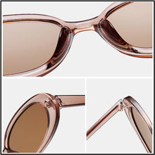 Load image into Gallery viewer, HOOBAN Classic Oval Sunglasses Women Stylish Cow Color Ladies Sun Glasses Small Shades UV400