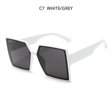 Load image into Gallery viewer, HOOBAN Classic Oversized Women Sunglasses Big Square Sun Glasses Female   Ladies Eyeglasses Shade UV400