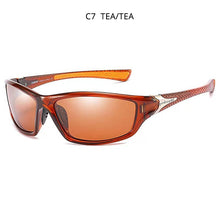 Load image into Gallery viewer, HOOBAN Classic Polarized Sports Sunglasses Men Women Vintage Black Rectangle Sun Glasses Outdoor Eyewear Goggle UV400