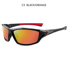 Load image into Gallery viewer, HOOBAN Classic Polarized Sports Sunglasses Men Women Vintage Black Rectangle Sun Glasses Outdoor Eyewear Goggle UV400