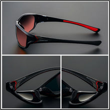 Load image into Gallery viewer, HOOBAN Classic Polarized Sports Sunglasses Men Women Vintage Black Rectangle Sun Glasses Outdoor Eyewear Goggle UV400