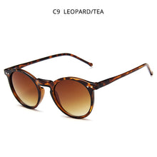 Load image into Gallery viewer, HOOBAN Classic Round Sun Glasses Women Men Rivet Sunglasses For Female Vintage Driving Mirror Eyewear Shade UV400