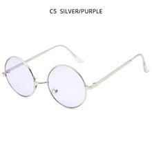 Load image into Gallery viewer, HOOBAN Classic Round Women Men Sunglasses Candy Color Sun Glasses Female Male  Circle Eyewear Shade UV400