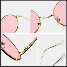 Load image into Gallery viewer, HOOBAN Classic Round Women Men Sunglasses Candy Color Sun Glasses Female Male  Circle Eyewear Shade UV400