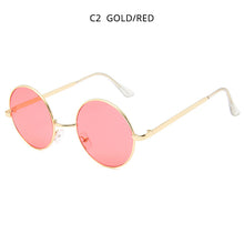 Load image into Gallery viewer, HOOBAN Classic Round Women Men Sunglasses Candy Color Sun Glasses Female Male  Circle Eyewear Shade UV400