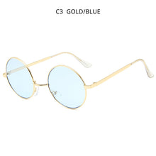 Load image into Gallery viewer, HOOBAN Classic Round Women Men Sunglasses Candy Color Sun Glasses Female Male  Circle Eyewear Shade UV400