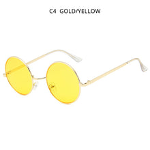 Load image into Gallery viewer, HOOBAN Classic Round Women Men Sunglasses Candy Color Sun Glasses Female Male  Circle Eyewear Shade UV400