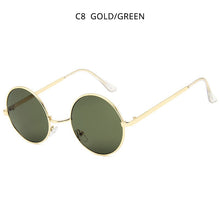 Load image into Gallery viewer, HOOBAN Classic Round Women Men Sunglasses Candy Color Sun Glasses Female Male  Circle Eyewear Shade UV400