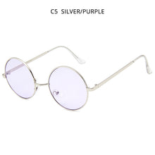 Load image into Gallery viewer, HOOBAN Classic Round Women Men Sunglasses Candy Color Sun Glasses Female Male  Circle Eyewear Shade UV400