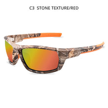 Load image into Gallery viewer, HOOBAN Classic Sports Men Women Sunglasses Stone Texture Polarized Sun Glasses Vintage Outdoor Eyewear UV400 Goggle
