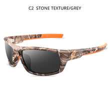 Load image into Gallery viewer, HOOBAN Classic Sports Men Women Sunglasses Stone Texture Polarized Sun Glasses Vintage Outdoor Eyewear UV400 Goggle