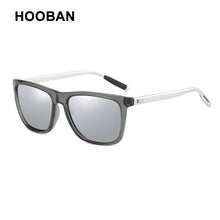 Load image into Gallery viewer, HOOBAN Classic Square Polarized Sunglasses Men Brand Designer Aluminum Magnesium Sun Glasses For Male Outdoor Eyeglasses
