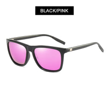 Load image into Gallery viewer, HOOBAN Classic Square Polarized Sunglasses Men Brand Designer Aluminum Magnesium Sun Glasses For Male Outdoor Eyeglasses