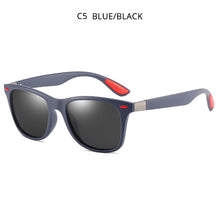 Load image into Gallery viewer, HOOBAN Classic Square Polarized Sunglasses Men Women Brand Designer Sun Glasses Male Retro Black Driver&#39;s Eyewear UV400