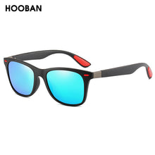 Load image into Gallery viewer, HOOBAN Classic Square Polarized Sunglasses Men Women Brand Designer Sun Glasses Male Retro Black Driver&#39;s Eyewear UV400