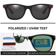 Load image into Gallery viewer, HOOBAN Classic Square Polarized Sunglasses Men Women Brand Designer Sun Glasses Male Retro Black Driver&#39;s Eyewear UV400