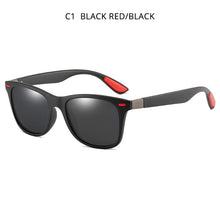 Load image into Gallery viewer, HOOBAN Classic Square Polarized Sunglasses Men Women Brand Designer Sun Glasses Male Retro Black Driver&#39;s Eyewear UV400