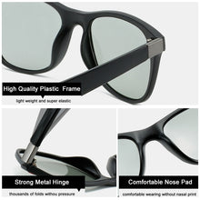Load image into Gallery viewer, HOOBAN Classic Square Polarized Sunglasses Men Women Brand Designer Sun Glasses Male Retro Black Driver&#39;s Eyewear UV400