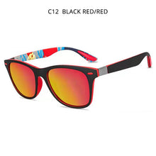 Load image into Gallery viewer, HOOBAN Classic Square Polarized Sunglasses Men Women Brand Designer Sun Glasses Male Retro Black Driver&#39;s Eyewear UV400