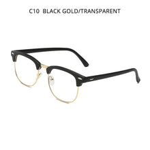 Load image into Gallery viewer, HOOBAN Classic Square Sunglasses Women Men Retro Brand Design Sun Glasses Male Female Vintage Semi-Rimless Driving Eyewear UV400