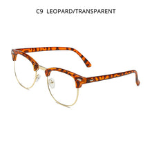 Load image into Gallery viewer, HOOBAN Classic Square Sunglasses Women Men Retro Brand Design Sun Glasses Male Female Vintage Semi-Rimless Driving Eyewear UV400