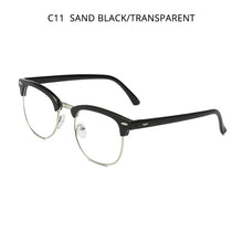 Load image into Gallery viewer, HOOBAN Classic Square Sunglasses Women Men Retro Brand Design Sun Glasses Male Female Vintage Semi-Rimless Driving Eyewear UV400