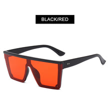 Load image into Gallery viewer, HOOBAN Big Women Sunglasses Classic Square Sun Glasses Men Vintage Mirror Lens Driving Shades Outdoor Summer Eyewear