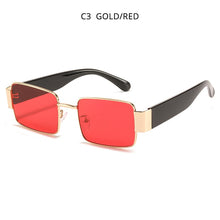 Load image into Gallery viewer, HOOBAN Black Square Sunglasses Men Women  Rectangular Sun Giasses Driving Traveling Outdoor Glasses UV400