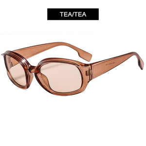 HOOBAN Oversized Oval Sunglasses Women Men Classic Big Frame Sun Glasses For Ladies Retro Driving Goggle Eyewear UV400