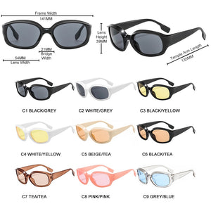HOOBAN Oversized Oval Sunglasses Women Men Classic Big Frame Sun Glasses For Ladies Retro Driving Goggle Eyewear UV400