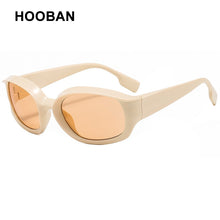 Load image into Gallery viewer, HOOBAN Oversized Oval Sunglasses Women Men Classic Big Frame Sun Glasses For Ladies Retro Driving Goggle Eyewear UV400