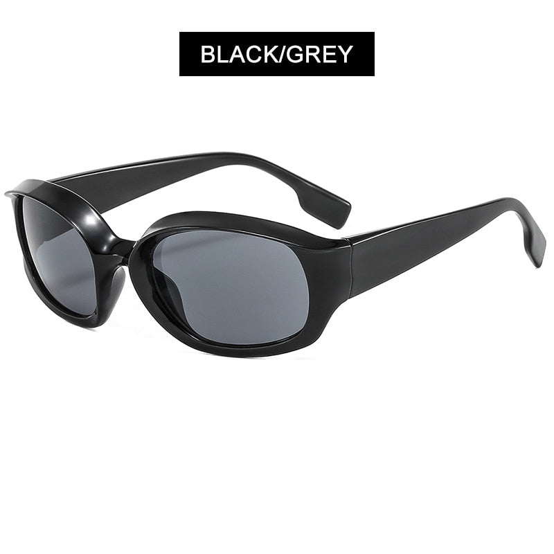 HOOBAN Oversized Oval Sunglasses Women Men Classic Big Frame Sun Glasses For Ladies Retro Driving Goggle Eyewear UV400