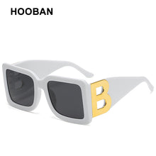 Load image into Gallery viewer, HOOBAN Oversized Sunglasses Women Classic Big Frame B Sun Glasses For Female Trendy Outdoor Eyeglasses Shades UV400