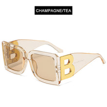 Load image into Gallery viewer, HOOBAN Oversized Sunglasses Women Classic Big Frame B Sun Glasses For Female Trendy Outdoor Eyeglasses Shades UV400