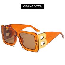 Load image into Gallery viewer, HOOBAN Oversized Sunglasses Women Classic Big Frame B Sun Glasses For Female Trendy Outdoor Eyeglasses Shades UV400
