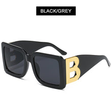 Load image into Gallery viewer, HOOBAN Oversized Sunglasses Women Classic Big Frame B Sun Glasses For Female Trendy Outdoor Eyeglasses Shades UV400