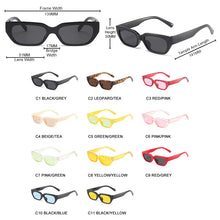 Load image into Gallery viewer, HOOBAN Polygon Sunglasses Women Brand Designer Small Frame Sun Glasses For Female Classic Cat Eye Outdoor Eyewear UV400