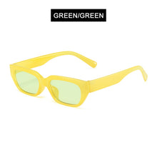 Load image into Gallery viewer, HOOBAN Polygon Sunglasses Women Brand Designer Small Frame Sun Glasses For Female Classic Cat Eye Outdoor Eyewear UV400