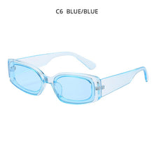Load image into Gallery viewer, HOOBAN Rectangle Sunglasses Women Men Vintage Plastic Frame Sun Glasses Female Male Stylish Outdoor Eyewear Shade UV400