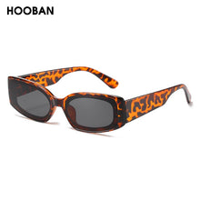Load image into Gallery viewer, HOOBAN Rectangle Sunglasses Women Men Vintage Plastic Frame Sun Glasses Female Male Stylish Outdoor Eyewear Shade UV400