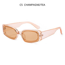 Load image into Gallery viewer, HOOBAN Rectangle Sunglasses Women Men Vintage Plastic Frame Sun Glasses Female Male Stylish Outdoor Eyewear Shade UV400